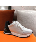 Hermes Patchwork Sneakers White 2021 02 (For Women and Men) 