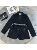 Prada Wool Jacket Black 2022 031231