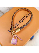 Louis Vuitton Monogram Canvas Love Lock Bracelet 2019