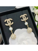 Chanel Crystal Ball Earrings AB5276 2020