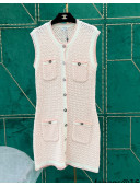 Chanel Knitted Dress CHD40107 Pink 2022