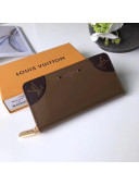 Louis Vuitton Patent Leather Venice Zip Around Wallet Bronze 2018
