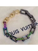 Louis Vuitton Monogram Colors Chain Bracelet M68242 2019