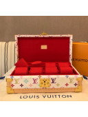 Louis Vuitton Multicolor Monogram Canvas 8 Watch Case White/Red 2021