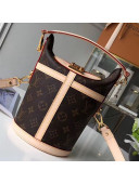Louis Vuitton Monogram Canvas Bucket Shape Duffle Top Handle Bag M43587 2019