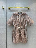 Dior Oblique Dress Pink 2022 15