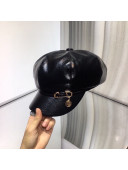 Dior Leather Hat 21120207 Black 2021