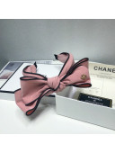 Chanel Bow Headband Hair Accessory Pink 2021 07
