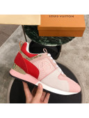 Louis Vuitton Run Away Sneaker 1A4XNL Red/Pink/Light Grey 2019(For Men and Women)