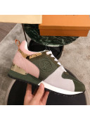 Louis Vuitton Run Away Sneaker 1A4XNL Pink/Green/Light Grey 2019(For Men and Women)