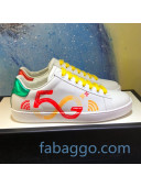 Gucci Ace Sneakers in Luminous Print Silky Calfskin 04 (For Women and Men) 