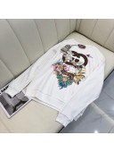 Gucci Tiger Interlocking G Sweatshirt White 2022 27