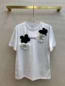 Chanel Cotton T-Shirt White 2022 031248