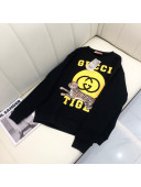 Gucci Tiger Interlocking G Sweatshirt Black 2022 29