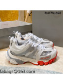 Balenciaga Track 3.0 Trainers White/Silver/Red 2021 112019