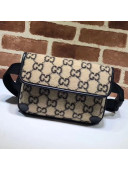 Gucci GG Wool Belt bag 598181 Beige 2020