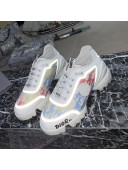 Dior D-Connect Sneakers in Oblique and Luminous Fabric MultiColor 2021 (For Women and Men)