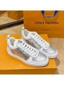 Louis Vuitton Boombox Sneakers Silver 2021 112453