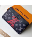 Louis Vuitton Monogram Ink Canvas Pochette Apollo PM Bag 2018