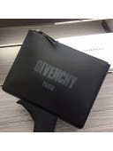 Givenchy Paris Leather Medium Pouch Black 11 2021