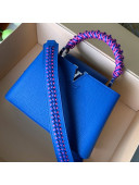 Louis Vuitton Capucines BB with Braided Handle M55236 Royal Blue 2019