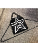 Stella McCartney Falabella Tiny Tote Bag (18cm) With White Stars 2018