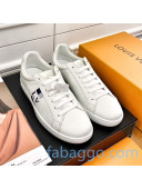 Louis Vuitton Luxembourg LV Stripes Sneakers White/Grey 2020 (For Women and Men)