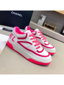 Chanel Sneakers in Patchwork Calfskin White/Pink 2021