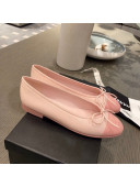 Chanel Leather Ballerinas Light Pink 2021 112287
