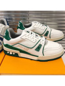 Louis Vuitton Men's LV Trainer Sneakers 1A5A0V Green 2019
