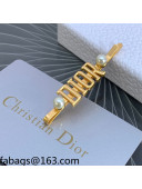 Dior Headband Gold 2021 100824