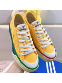 Adidas Clover Fabric Asymmetric Rainbow Sneakers Yellow 2019
