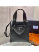 Prada Nappa Leather Tote Bag 1BG418 Black 2021