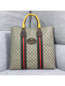Gucci GG Supreme Top Handle Tote Bag 473870 2018