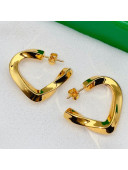 Bottega Veneta Earrings Gold 2021 082537