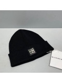 Givenchy Wool Knit Hat Black 2021 01 