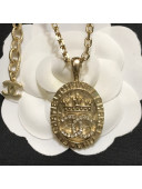 Chanel Vintage Necklace Gold 2021 082545