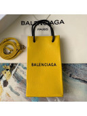 Balenciaga Water Bottle Mini Crossbody Bag Yellow 2019