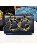 Dolce&Gabbana DG Girls Shoulder Bag in Nappa Leather Black 2019