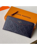 Louis Vuitton Pochette Mélanie BB Pouch in Navy Blue Monogram Leather M68713 2020