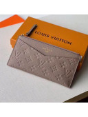 Louis Vuitton Pochette Mélanie BB Pouch in Beige Monogram Leather M68714 2020