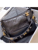 Chanel Medium CHANEL'S GABRIELLE Hobo Bag in Aged Calfskin AS1582 Black 2020(Top Quality)