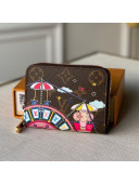 Louis Vuitton Christmas Zippy Coin Purse Wallet in Monogram Canvas M69745 2020