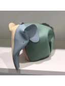 Loewe Calfskin Elephant Mini Bag Multicolor Pink/Blue/Yellow 2018