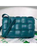 Bottega Veneta Padded Cassette Medium Crossbody Messenger Bag Green 2021 23