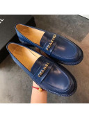 Chanel x Pharrell Flat Loafers Blue 2019