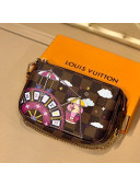 Louis Vuitton Christmas Mini Pochette Accessoires Clutch with Chain Bag M58009 01 2020
