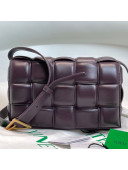 Bottega Veneta Padded Cassette Medium Crossbody Messenger Bag Grape Purple 2021 27