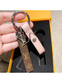 Louis Vuitton Belt Tab Epi Bag Charm and Key Holder Pink 2021