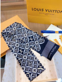 Louis Vuitton Since 1854 Bandeau Scarf 8x120cm Blue 2021 01